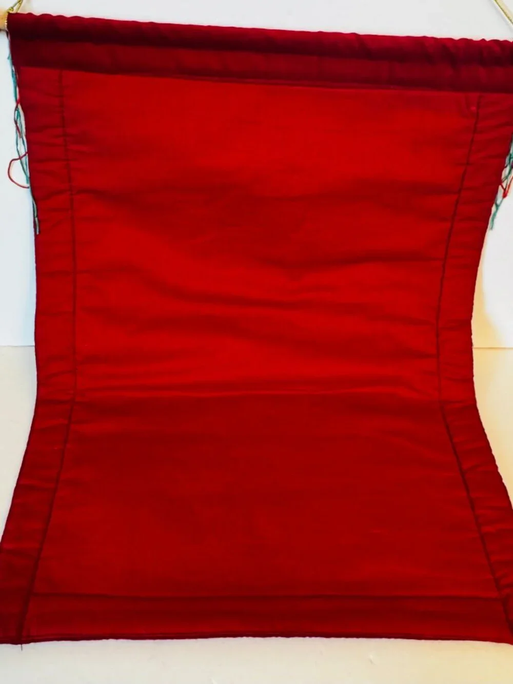 Vtg 2002 Fabric Wall Hanging 21x16